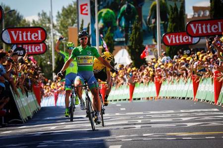 Slovacul Peter Sagan a obţinut a treia victorie în Turul Franţei, după ce s-a impus în etapa a XVI-a