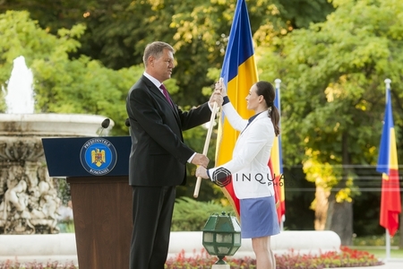 Cătălina Ponor, portdrapelul României la JO: Steagul mi-a fost înmânat. Ce onoare, ce emoţii! FOTO, VIDEO