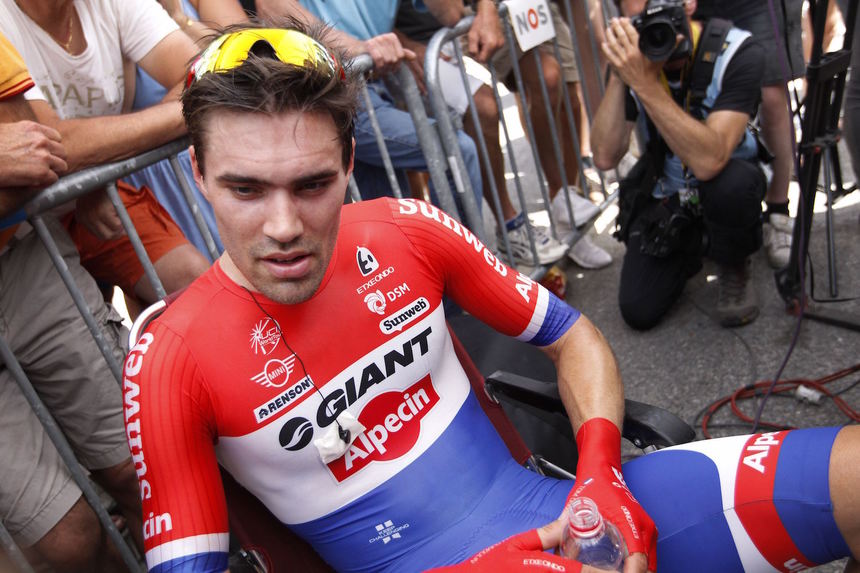 Ciclistul olandez Tom Dumoulin a căzut în Turul Franţei şi este incert pentru Jocurile Olimpice