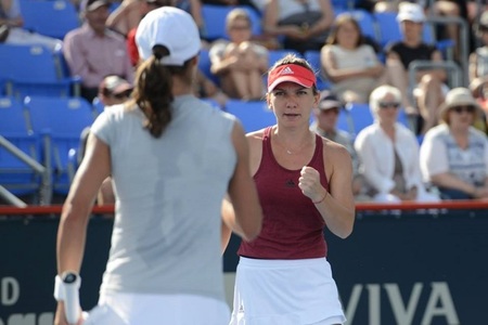 Simona Halep şi Monica Niculescu au pierdut finala de dublu la Rogers Cup