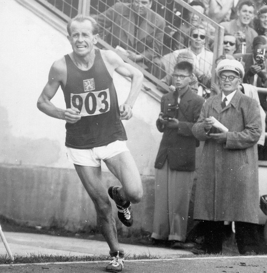 Emil Zatopek (Foto: olympic.org)