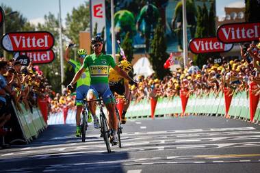 Ciclistul slovac Peter Sagan a semnat un contract pe trei ani cu echipa Bora-Hansgrohe