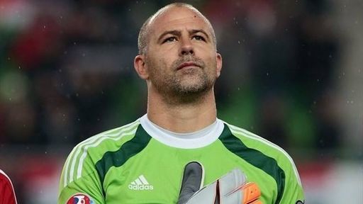 Portarul Gabor Kiraly, în vârstă de 40 de ani, se retrage din naţionala Ungariei