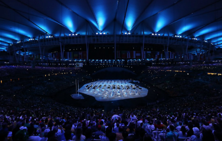 Brazilienii au prezentat întregii lumi o lecţie de istorie şi de ecologie pe Maracana, la deschiderea Jocurilor Olimpice - GALERIE FOTO