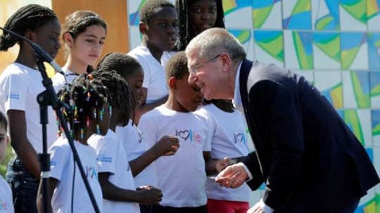 Copii la ceremonia de deschidere (Foto: rio2016.com)