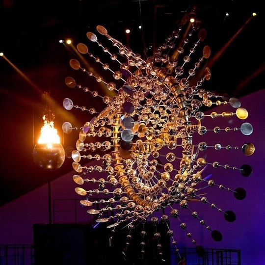 Flacăra olimpică pe stadionul Maracana (Foto: facebook.com)