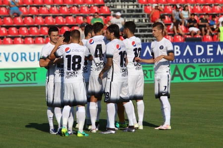 FC Viitorul a fost învinsă de Gaz Metan Mediaş, scor 2-1, în Liga I