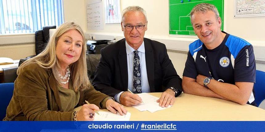 Claudio Ranieri şi-a prelungit contractul cu Leicester City pentru încă două sezoane