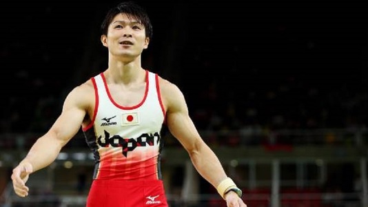 Gimnastul japonez Kohei Uchimura a câştigat medalia de aur la individual-compus, la JO de la Rio