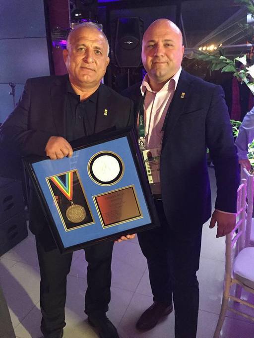 Ştefan Rusu, primul luptător român care a intrat în Hall of Fame; ceremonia a avut loc la Rio