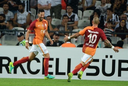 Galatasaray a învins campioana Beşiktaş la loviturile de departajare şi a câştigat pentru a 15-a oară Supercupa Turciei