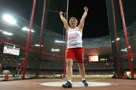 Rio 2016: Poloneza Anita Wlodarczyk, medalie de aur şi record mondial la aruncarea ciocanului