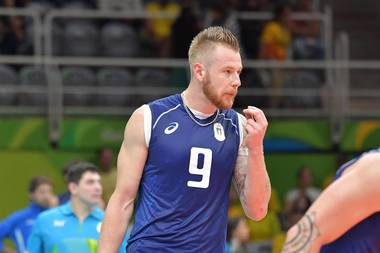 Voleibalistul italian Ivan Zaiţev a egalat recordul olimpic pentru cel mai puternic serviciu