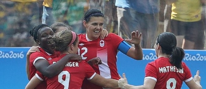 Canada a câştigat bronzul olimpic la fotbal feminin, câştigând meciul cu Brazilia arbitrat de Teodora Albon