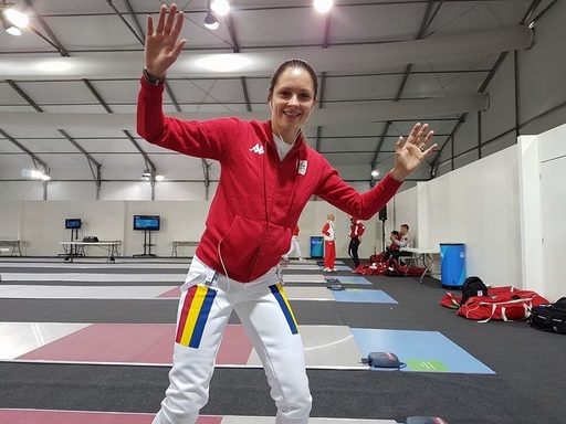 Simona Pop a defilat alături de reprezentanţii delegaţiilor din întreaga lume la ceremonia de închidere a JO