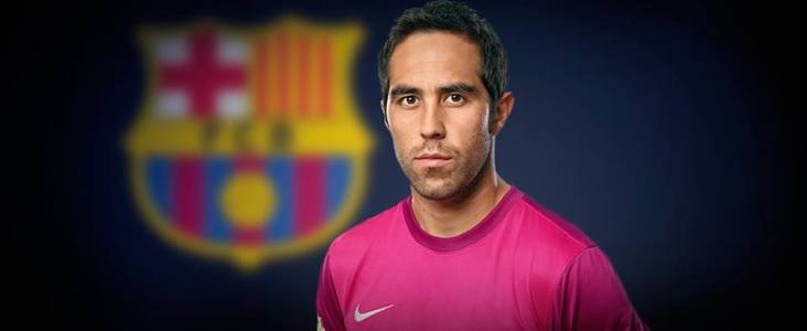 Portarul Claudio Bravo a ajuns în Anglia pentru a efectua vizita medicală la Manchester City