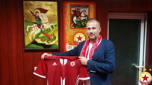 Edi Iordănescu, prezentat de Hristo Stoicikov la ŢSKA Sofia