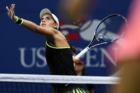 Radwanska a fost eliminată în optimi la US Open de Ana Konjuh, jucătoare în vârstă de 18 ani şi locul 92 WTA