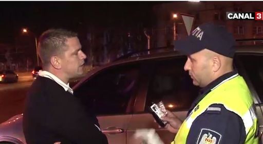 Flavius Stoican a refuzat un control cu etilostestul în Republica Moldova şi riscă dosar penal. VIDEO