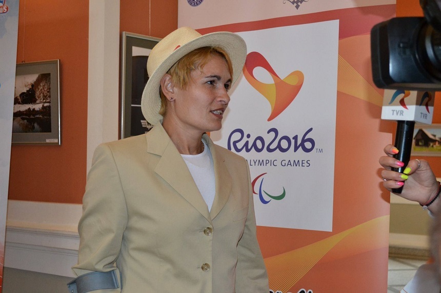 Florentina Hriscu, de la Maratonul Internaţional Bucureşti la proba de disc la Jocurile Paralimpice de la Rio - FOTO