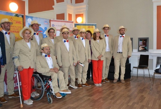 Delegaţia României la Jocurile Paralimpice (Foto: Comitetul Paralimpic Român)