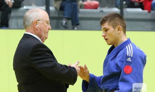Judoka Alex Bologa, complet nevăzător, a câştigat medalia de bronz la Jocurile Paralimpice de la Rio. Este prima medalie pentru România. FOTO
