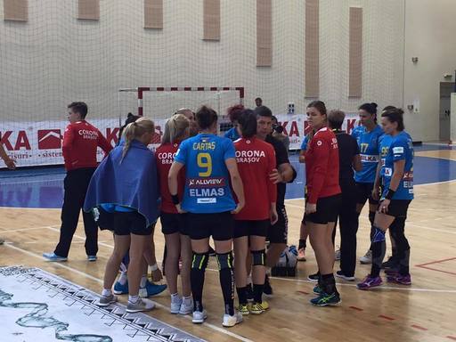 Corona Braşov s-a calificat în turul doi al Cupei EHF la handbal feminin