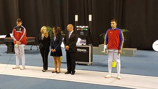 Spadasinul Adrian Dabija, medalie de aur la juniori în etapa de Cupă Mondială de la Luxemburg