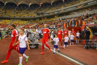 Austria Viena conduce Astra Giurgiu cu scorul de 3-2. Astra a redus din diferenţă prin Săpunaru - GALERIE FOTO