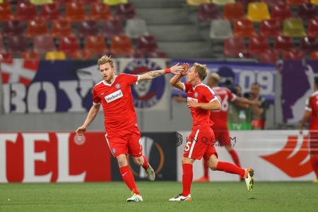 Astra Giurgiu a fost învinsă de Austria Viena, scor 3-2, în Liga Europa