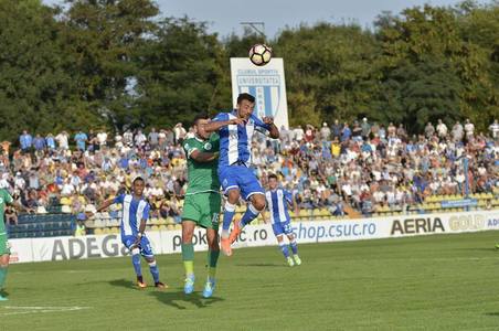 CS Universitatea Craiova a remizat cu Concordia Chiajna, scor 1-1, în Liga I