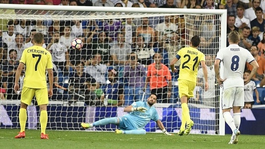 Villarreal a obţinut o remiză în faţa echipei Real Madrid, scor 1-1, în campionatul Spaniei