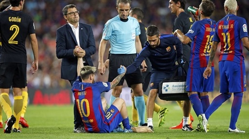 Messi are ruptură musculară şi va fi indisponibil aproximativ trei săptămâni
