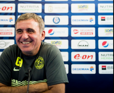Gheorghe Hagi: Am câştigat cu şansă, dar este o victorie importantă