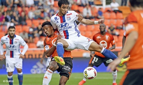Olympique Lyon a fost învinsă de Lorient, scor 1-0, în campionatul Franţei