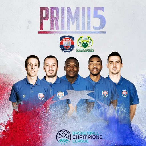 CSM Oradea, victorie cu BC Prievidza la debutul în Basketball Champions League