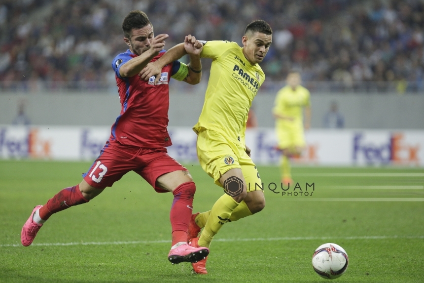 Steaua Bucureşti a remizat cu Villarreal, scor 1-1, în etapa a doua a grupei L a Ligii Europa