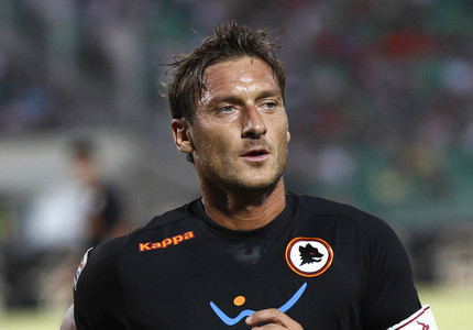 Francesco Totti (AS Roma), inclus în echipa ideală a etapei a doua a grupelor Ligii Europa, după ce a dat trei pase de gol în meciul cu Astra Giurgiu