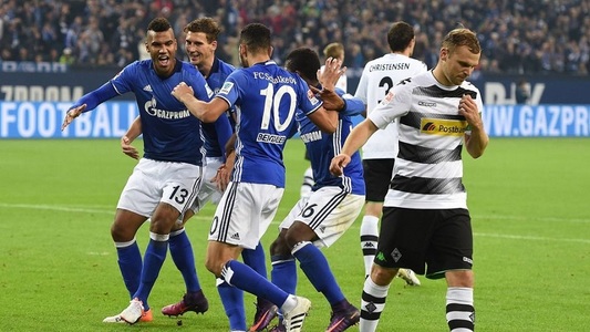 Schalke 04 a obţinut prima victorie în Bundesliga în acest sezon, 4-0 cu B. Monchengladbach. Învingătorii au marcat trei goluri în 6 minute, mai multe decât în primele cinci etape
