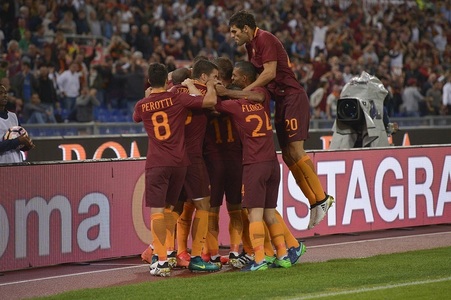 AS Roma s-a impus cu scorul de 2-1 în faţa echipei Inter Milano, în Serie A