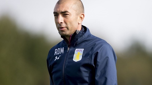Roberto Di Matteo a fost demis de la Aston Villa după patru luni în funcţia de antrenor principal