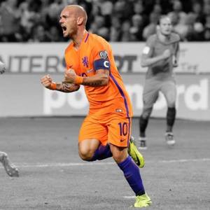 Wesley Sneijder a fost înlocuit cu Tonny Vilhena în lotul Olandei pentru meciul cu Franţa