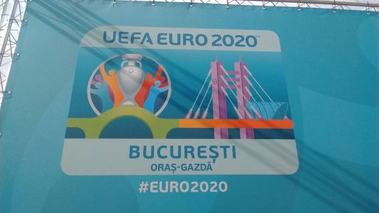 Logo-ul Capitalei pentru Euro-2020 a fost lansat: Podul Basarab, element de legătură între oraşele-gazdă