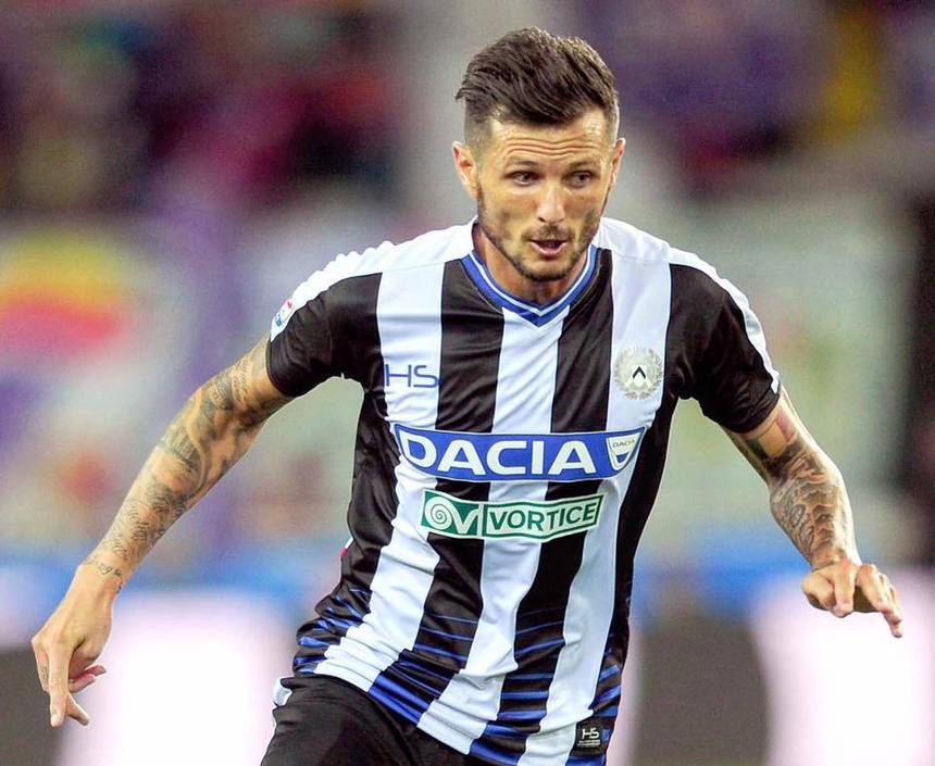 Fostul atacant stelist Cyril Thereau şi-a prelungit contractul cu Udinese până în 2019