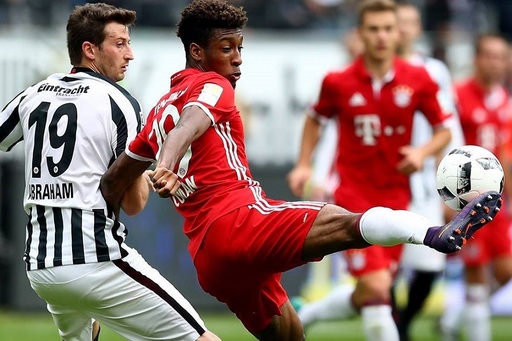 Bayern Munchen a remizat în deplasare cu Eintracht, scor 2-2; gazdele au marcat ultimul gol în inferioritate numerică