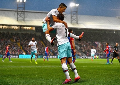 West Ham s-a impus cu scorul de 1-0 în deplasare, în faţa echipei Crystal Palace. Gazdele au ratat un penalti
