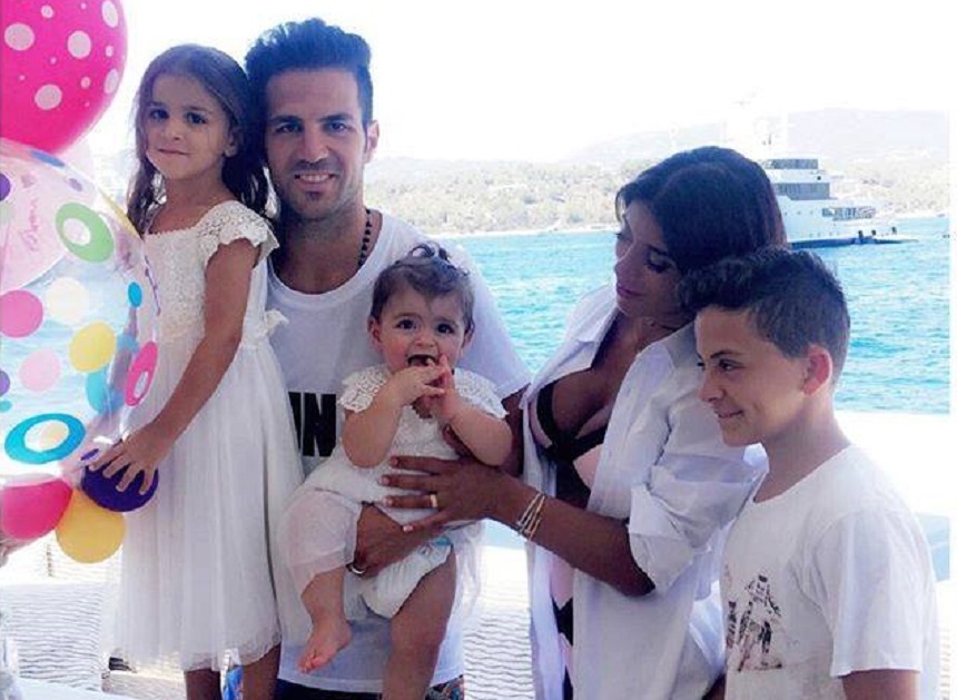Cesc Fabregas a anunţat că va deveni din nou tată