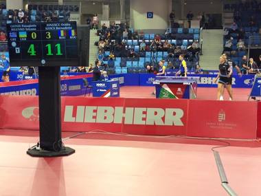 Perechile Ionescu/Szocs şi Dodean Monteiro/Monteiro, adversare în semifinale la dublu mixt, la CE de tenis de masă