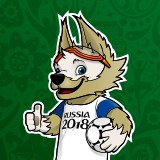 Zabivaka - un lup - mascota Cupei Mondiale din 2018