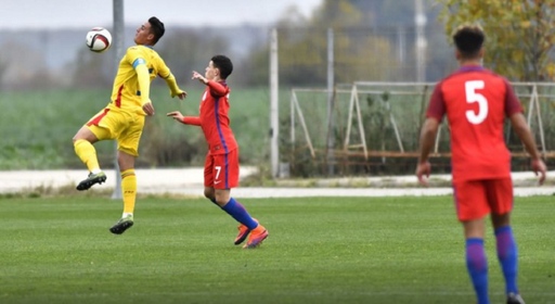 Naţionala under 17 a României a fost învinsă de Anglia, scor 3-0, în Grupa 6 de calificare la Turul de Elită